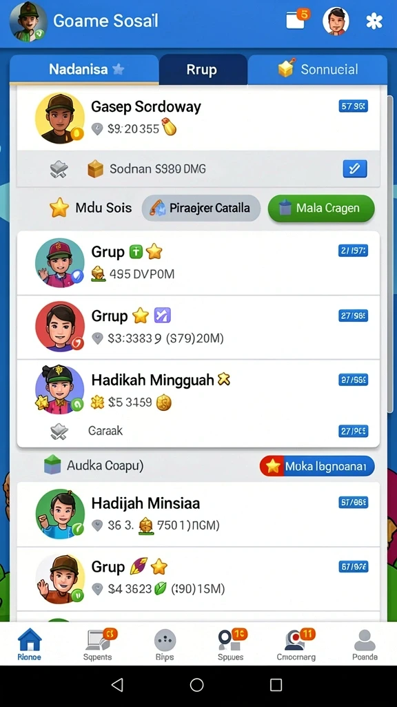 Tampilan utama aplikasi Aplikasi big777 Terbaru untuk Android dan iOS yang intuitif dan efisien.