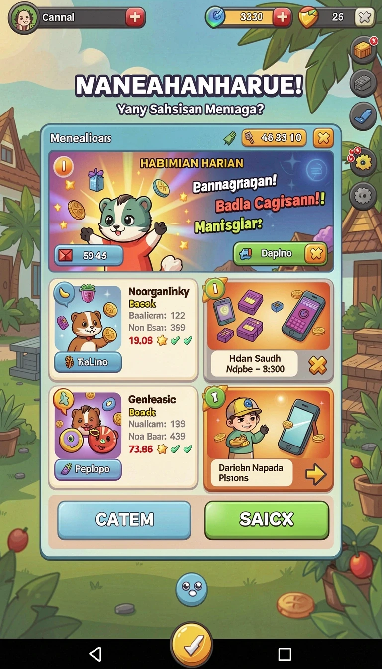 Tampilan utama aplikasi buayapoker App APK Terbaru yang intuitif dan efisien.