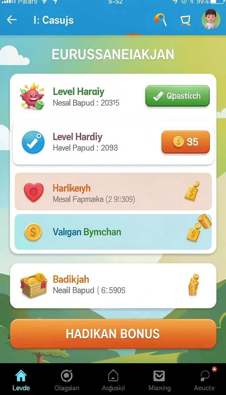 Tampilan utama aplikasi dultogel APK Terbaru 2026 untuk Semua Perangkat yang intuitif dan efisien.