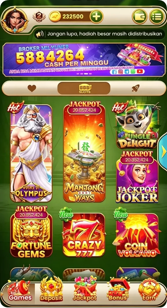 Tampilan utama aplikasi Info Aplikasi ho3 Terbaru dan Cara Download yang intuitif dan efisien.